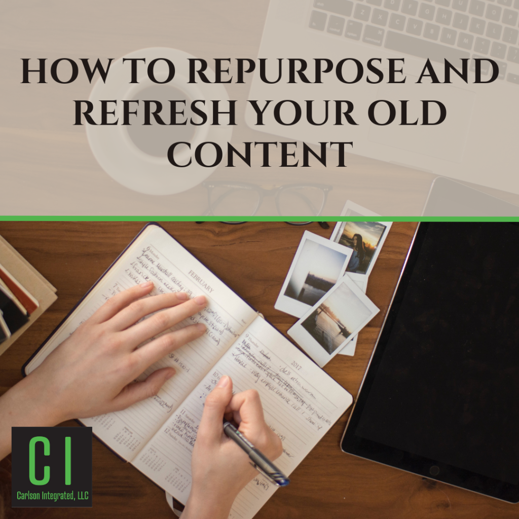 How to Repurpose and Refresh Your Old Content